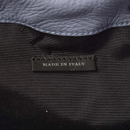 Burberry Deerskin Medium Rucksack Backpack Slate Blue 7 of 8