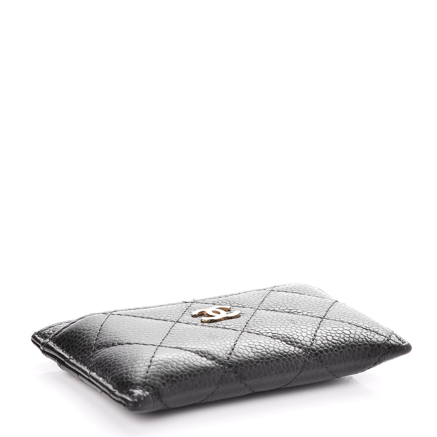 Chanel Caviar Quilted Card Holder Black 4 of 9