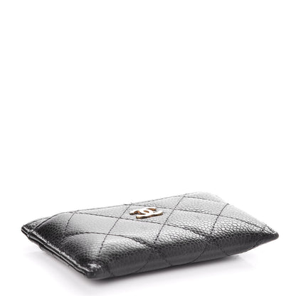 Chanel Caviar Quilted Card Holder Black 4 of 9