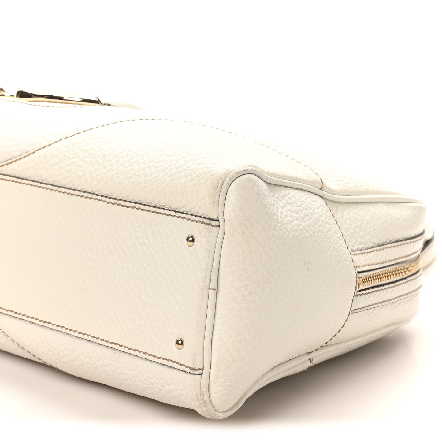 Calfskin Hasler Boston White