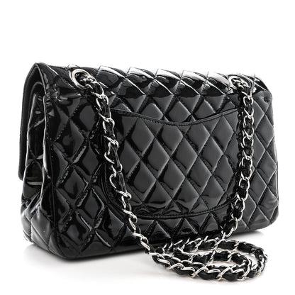 Chanel Patent Quilted Medium Double Flap Black 3 of 13