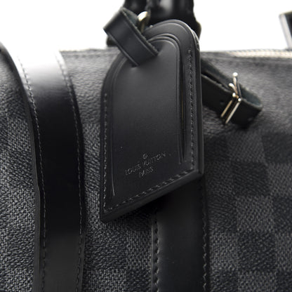 Louis Vuitton Damier Graphite Keepall Bandouliere 55 6 of 12