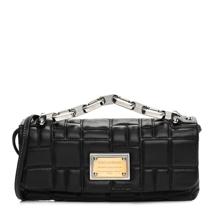 Dolce & Gabbana Nappa Miss Deco Shoulder Bag Black 1 of 10