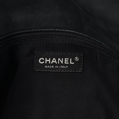 Chanel Iridescent Calfskin Large Chic Quilt Flap Black 6 of 11