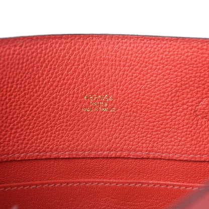 Hermes Togo So Kelly 22 Rouge Pivoine 6 of 12