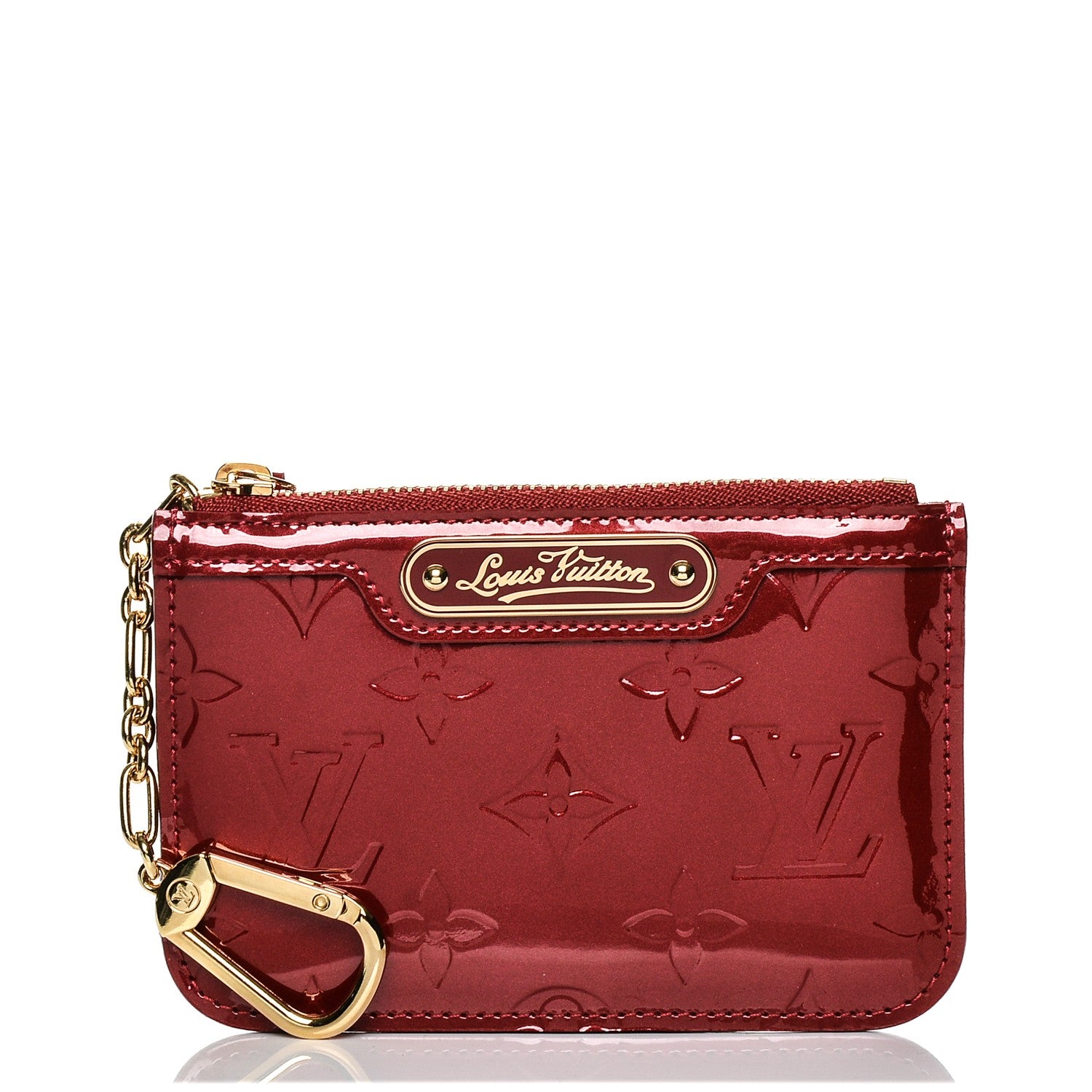 Louis Vuitton Vernis Key Pouch Pomme D'Amour 1 of 6
