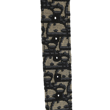 Christian Dior Jacquard Oblique 20mm Belt 90 36 Blue 5 of 5