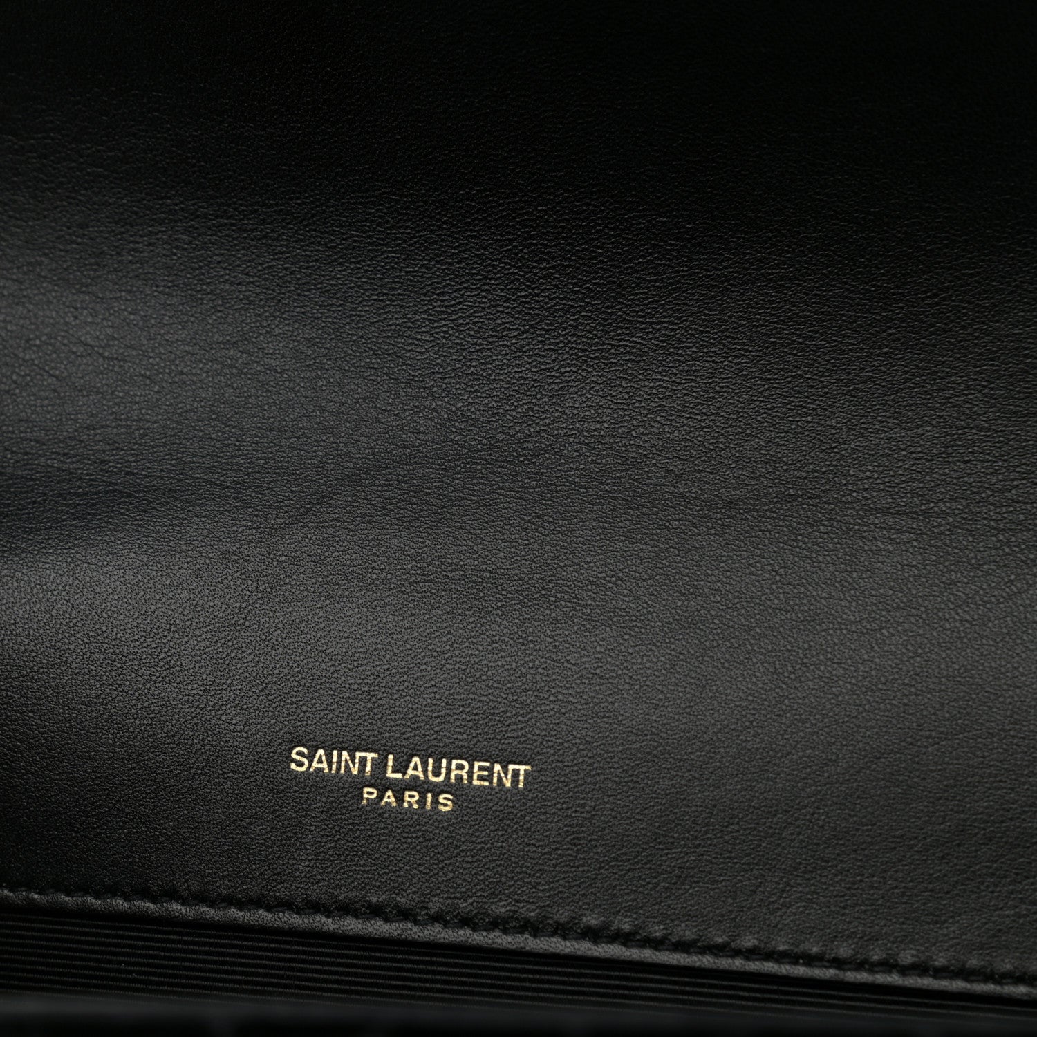 Saint Laurent Velvet Tri-Quilt Monogram Medium College Bag Black 13 of 14