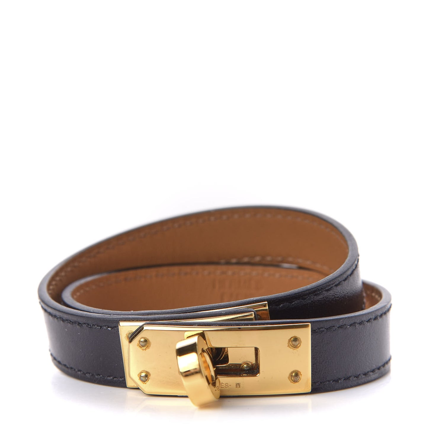 Box Kelly Double Tour Bracelet M Black