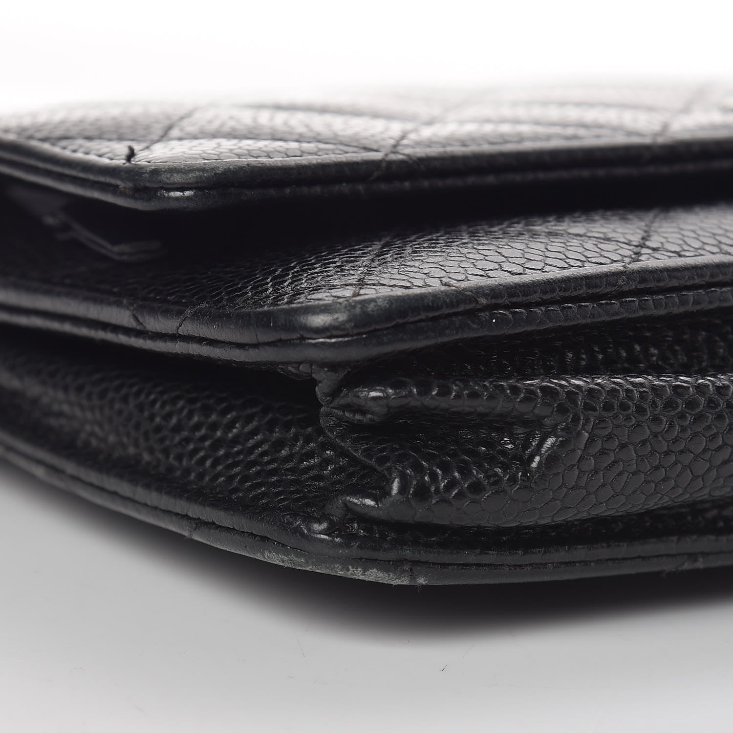 Chanel Caviar Quilted Wallet On Chain WOC Black 5 of 19