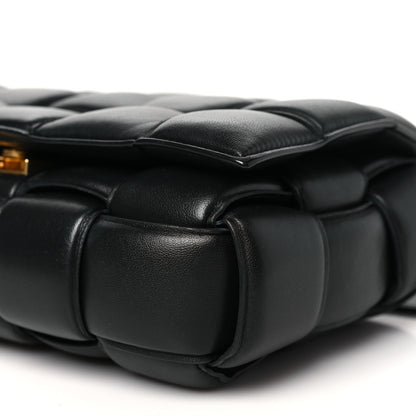 Bottega Veneta Nappa Maxi Intreccio Padded Cassette Crossbody Bag Black 10 of 11