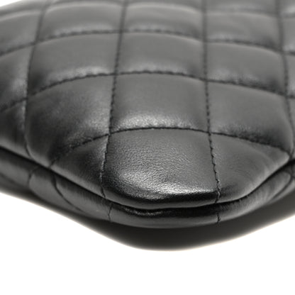 Chanel Lambskin Quilted Crossbody Bag Black 10 of 10