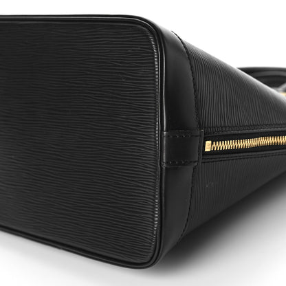 Louis Vuitton Epi Alma PM Black 8 of 9