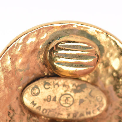 Chanel CC Drop Clip On Earrings Gold 6 of 6