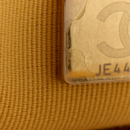 Chanel Shiny Crumpled Calfskin Quilted Mini 31 Shopping Bag Yellow 7 of 11