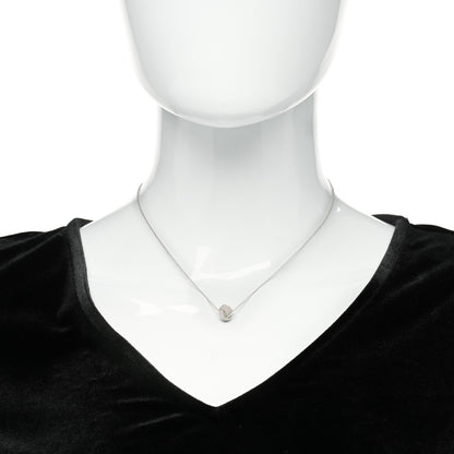 Tiffany Sterling Silver Twist Knot Pendant Necklace 2 of 5