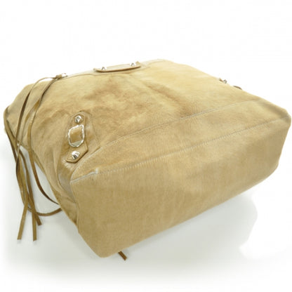 Balenciaga Pony Hair Day Hobo Naturale 4 of 8