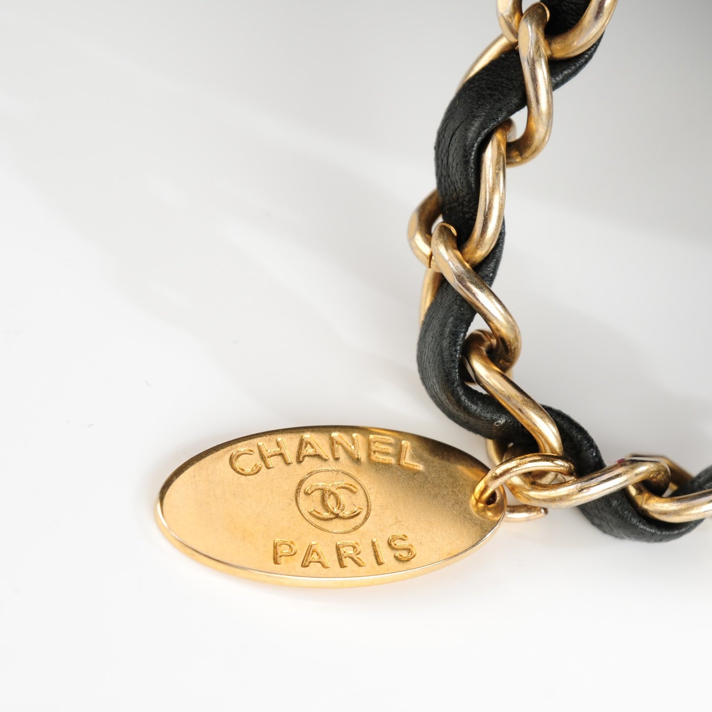 Wrinkled Lambskin Chevron Quilted Small Flap Black