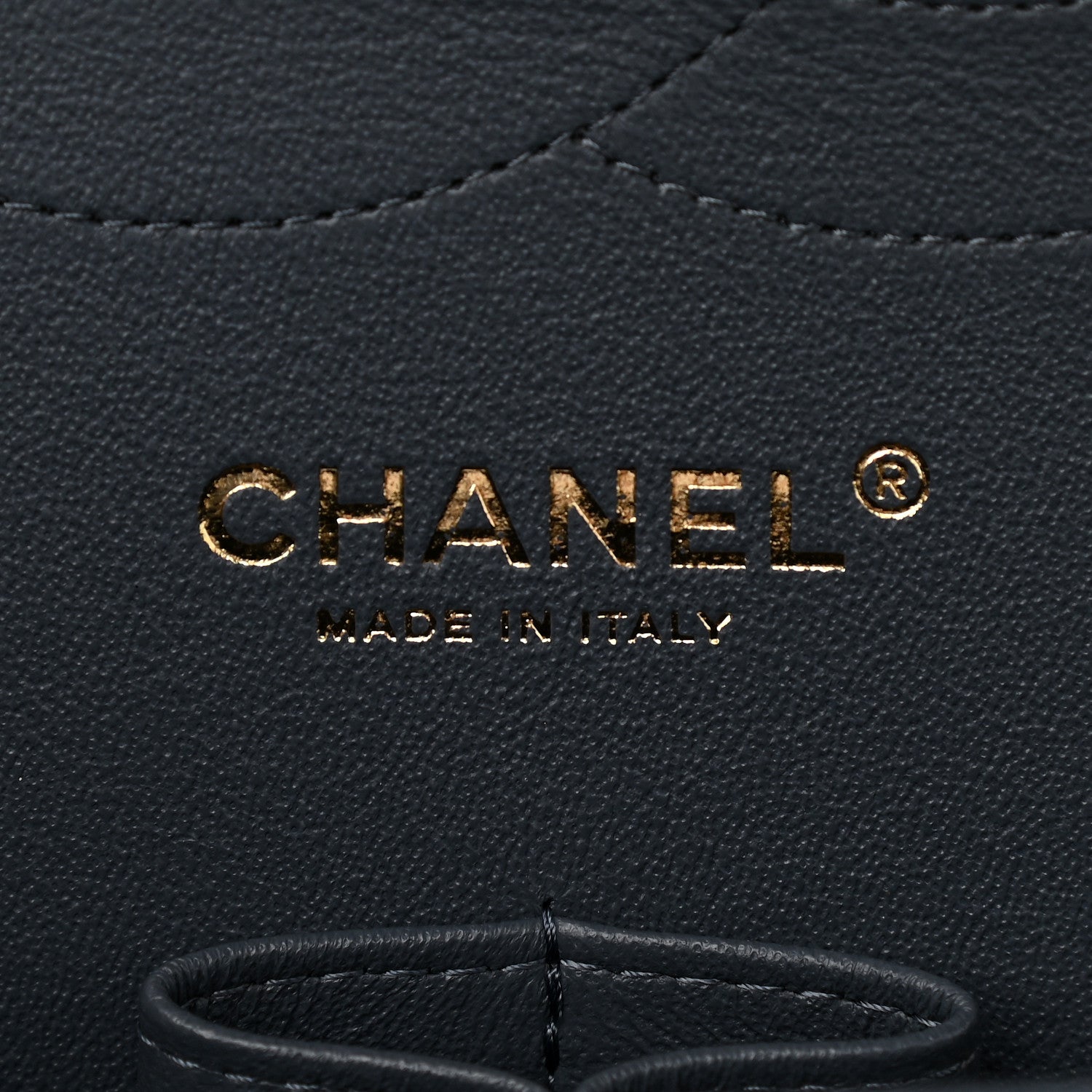 Chanel Caviar Quilted Jumbo Double Flap Dark Blue 6 of 9