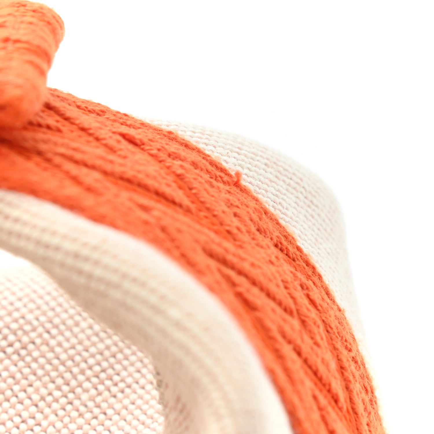 Hermes Canvas Small Bride-A-Brac Pouch Natural Orange 7 of 7