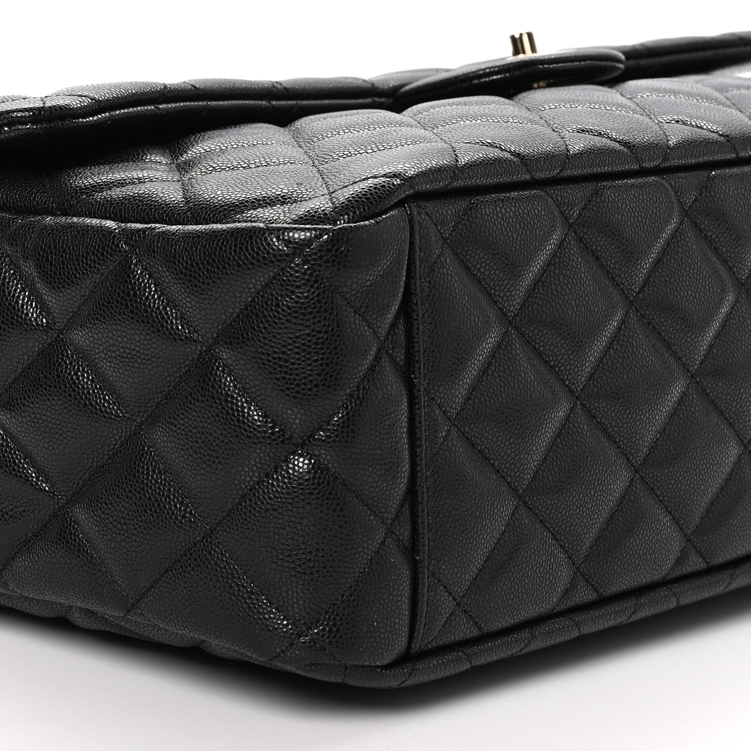 Chanel Caviar Quilted XXL Travel Flap Bag Black 9 of 10