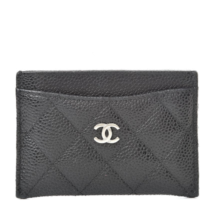 Chanel Caviar Quilted Card Holder Black 1 of 9