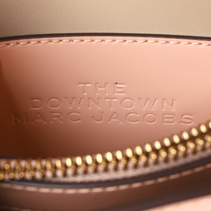 Marc Jacobs Calfskin The Downtown Shoulder Bag Rose Pink 6 of 10