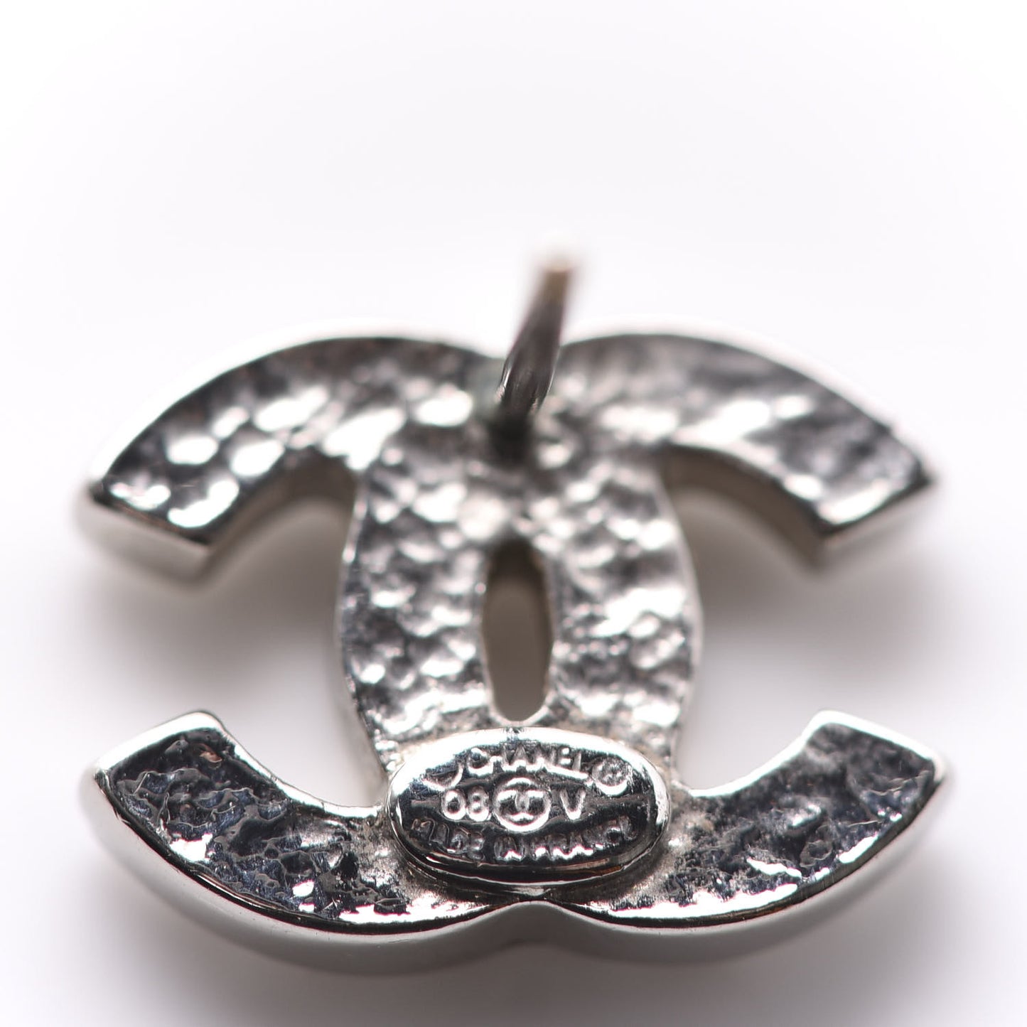 Crystal Timeless CC Earrings Silver