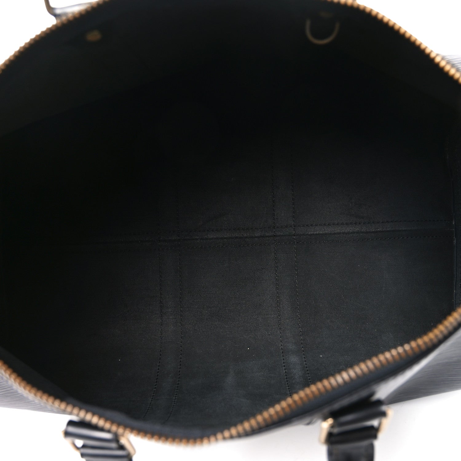 Louis Vuitton Epi Keepall 45 Black 4 of 9