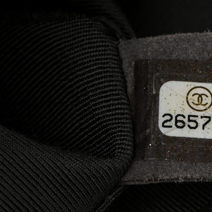 Chanel Caviar Quilted Medium Boy Flap Dark Grey 7 of 11