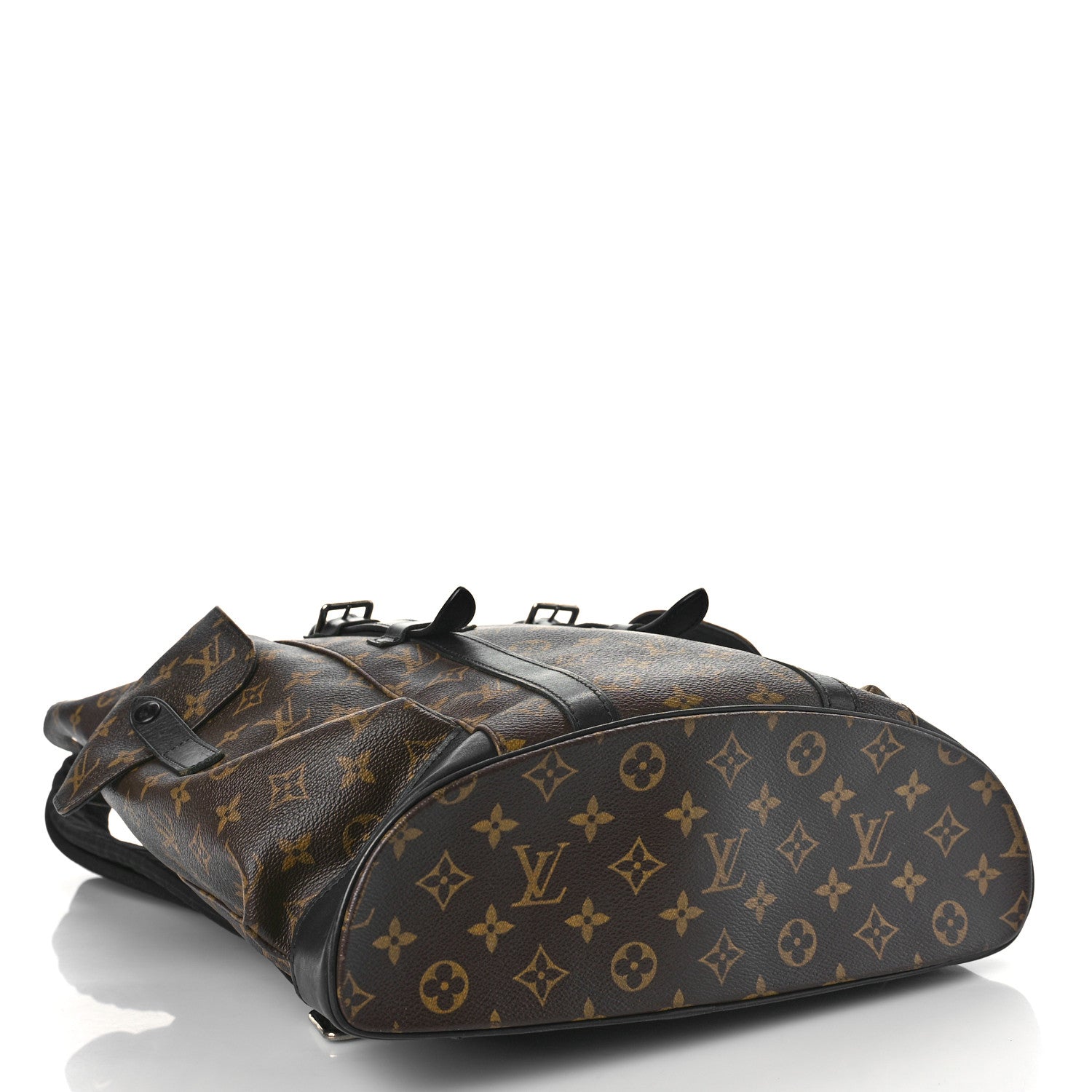 Louis Vuitton Monogram Macassar Christopher PM Backpack 4 of 14
