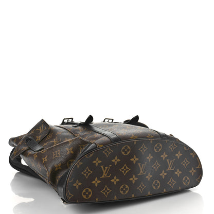 Louis Vuitton Monogram Macassar Christopher PM Backpack 4 of 14
