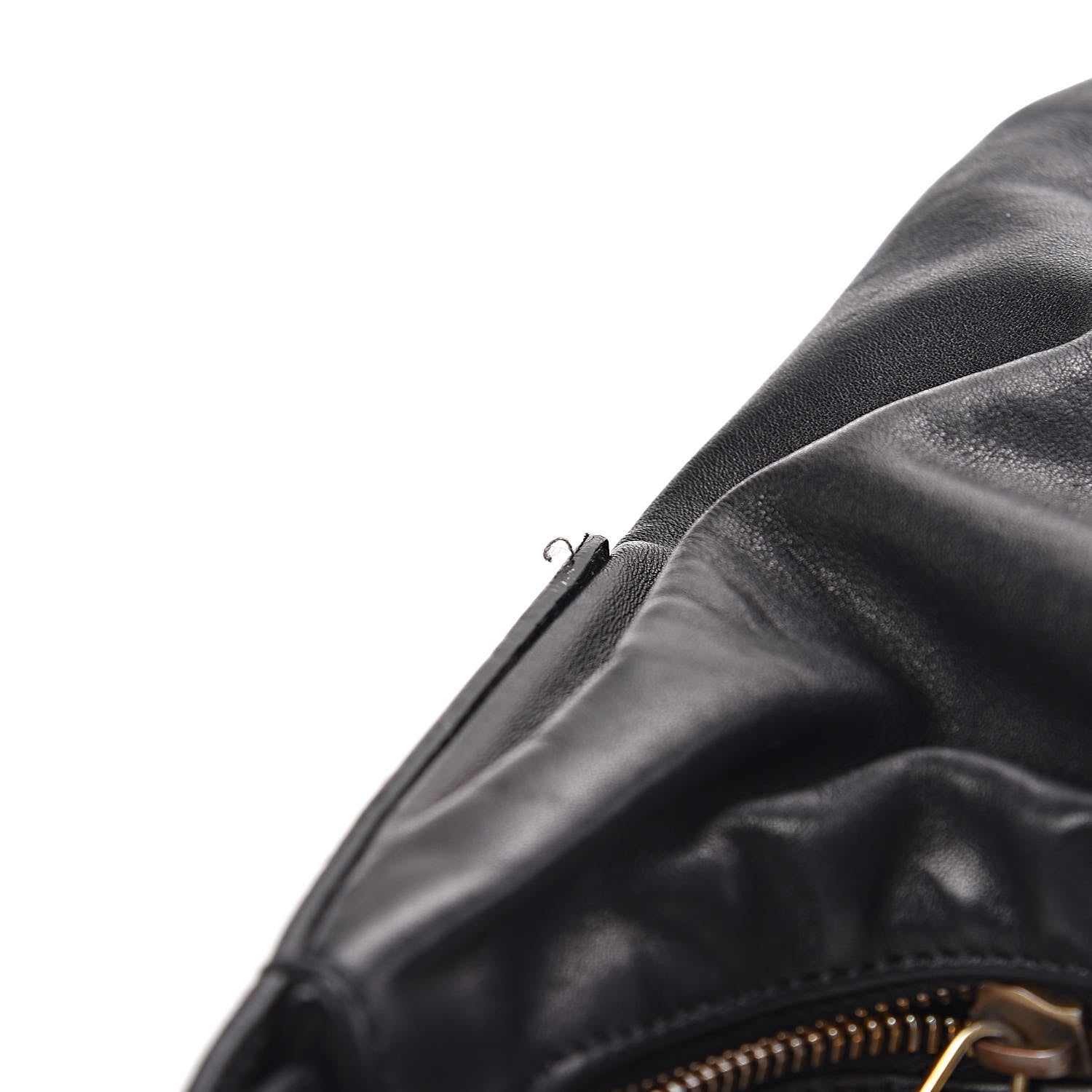 Gucci Calfskin Medium Horsebit Chain Hobo Black 10 of 16