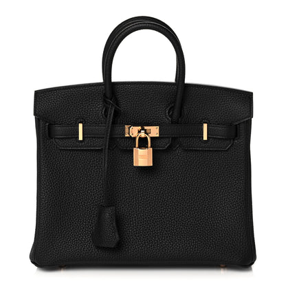 Hermes Togo Birkin 25 Black 1 of 35