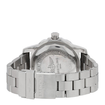 Breitling Stainless Steel 44mm Colt Ocean Chronometer Quartz Watch Black A74387 3 of 5