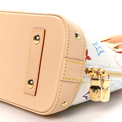 Louis Vuitton LV x TM Monogram Multicolor Alma BB White 10 of 10