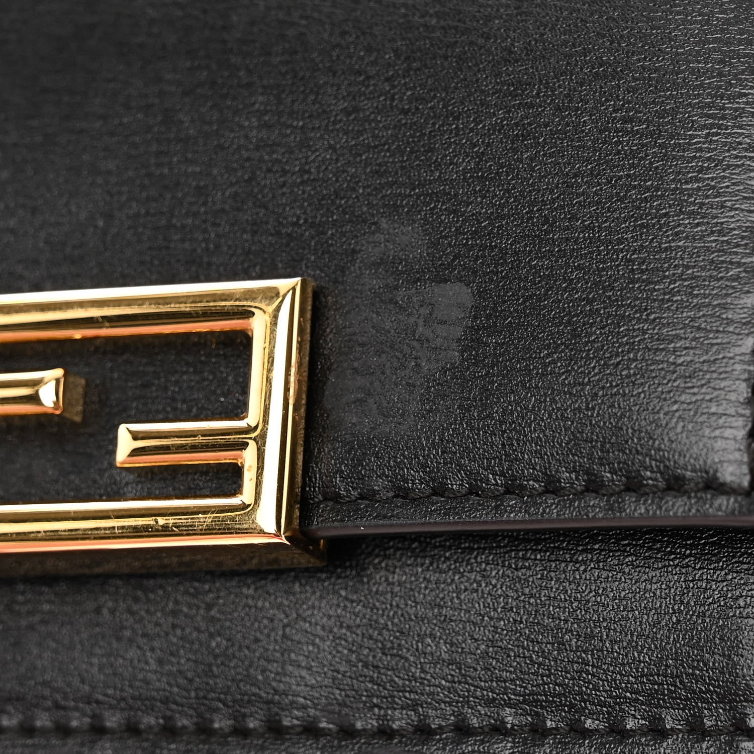 Fendi Vitello Palmellato Card Case With Strap Black 8 of 8