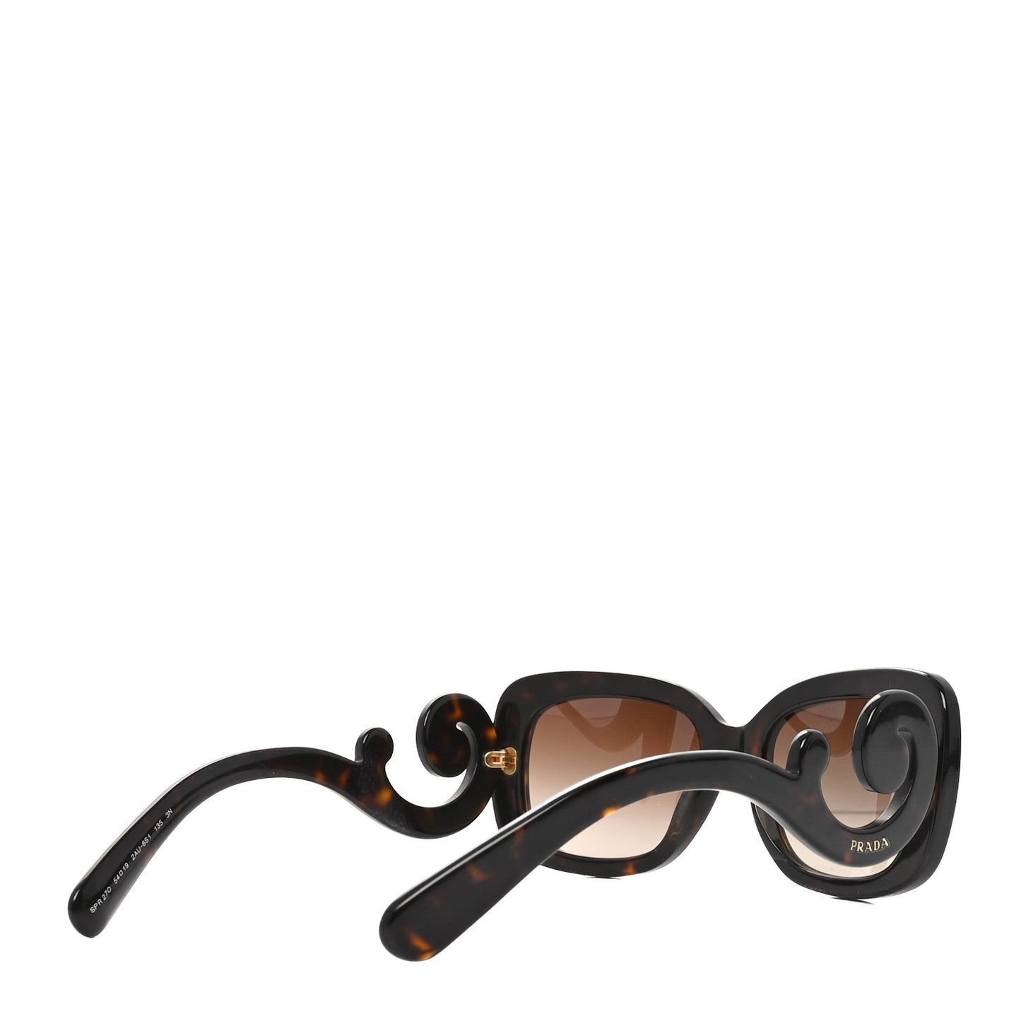 Acetate Baroque Sunglasses SPR 27O Tortoise