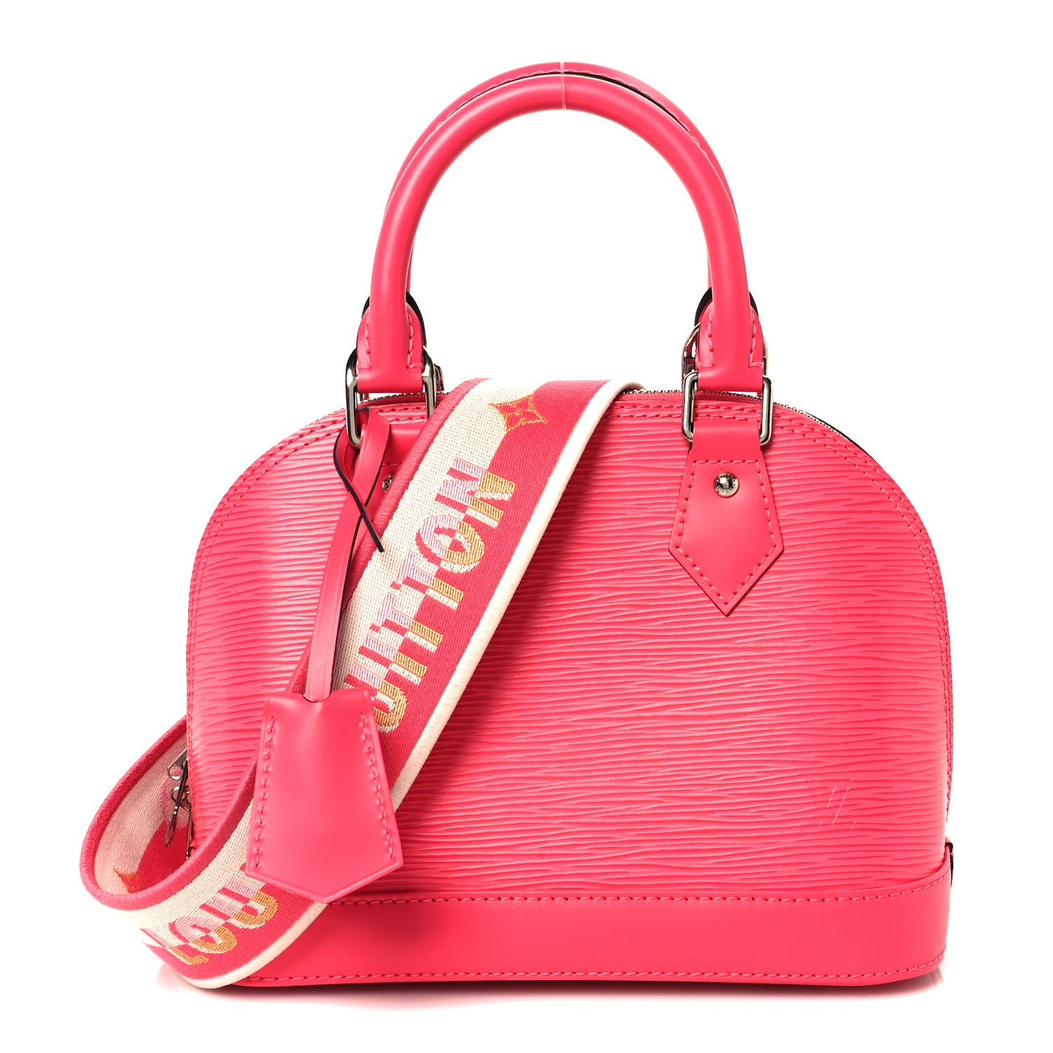 Louis Vuitton Epi Jacquard Alma BB Dragon Fruit 1 of 9