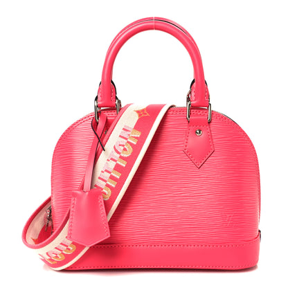 Louis Vuitton Epi Jacquard Alma BB Dragon Fruit 1 of 9