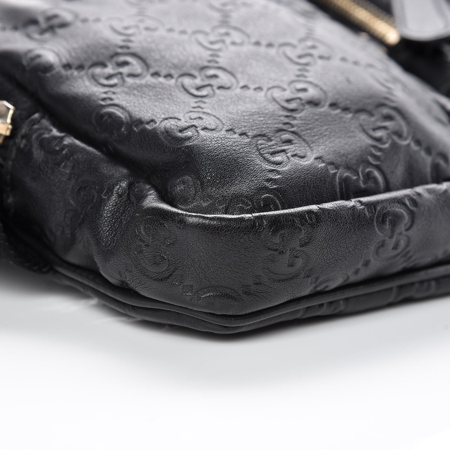 Gucci Guccissima Belt Bag Black 10 of 11