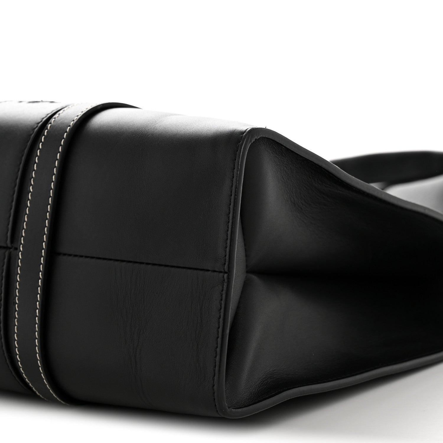 Chloe Calfskin Large Woody Tote Black 10 of 13