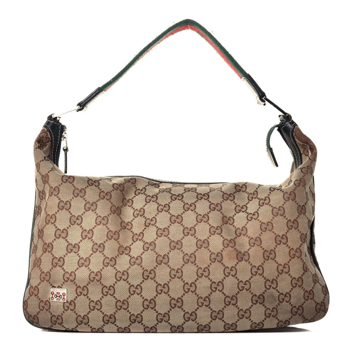 Gucci Monogram Medium Pop Hobo Dark Brown 1 of 11