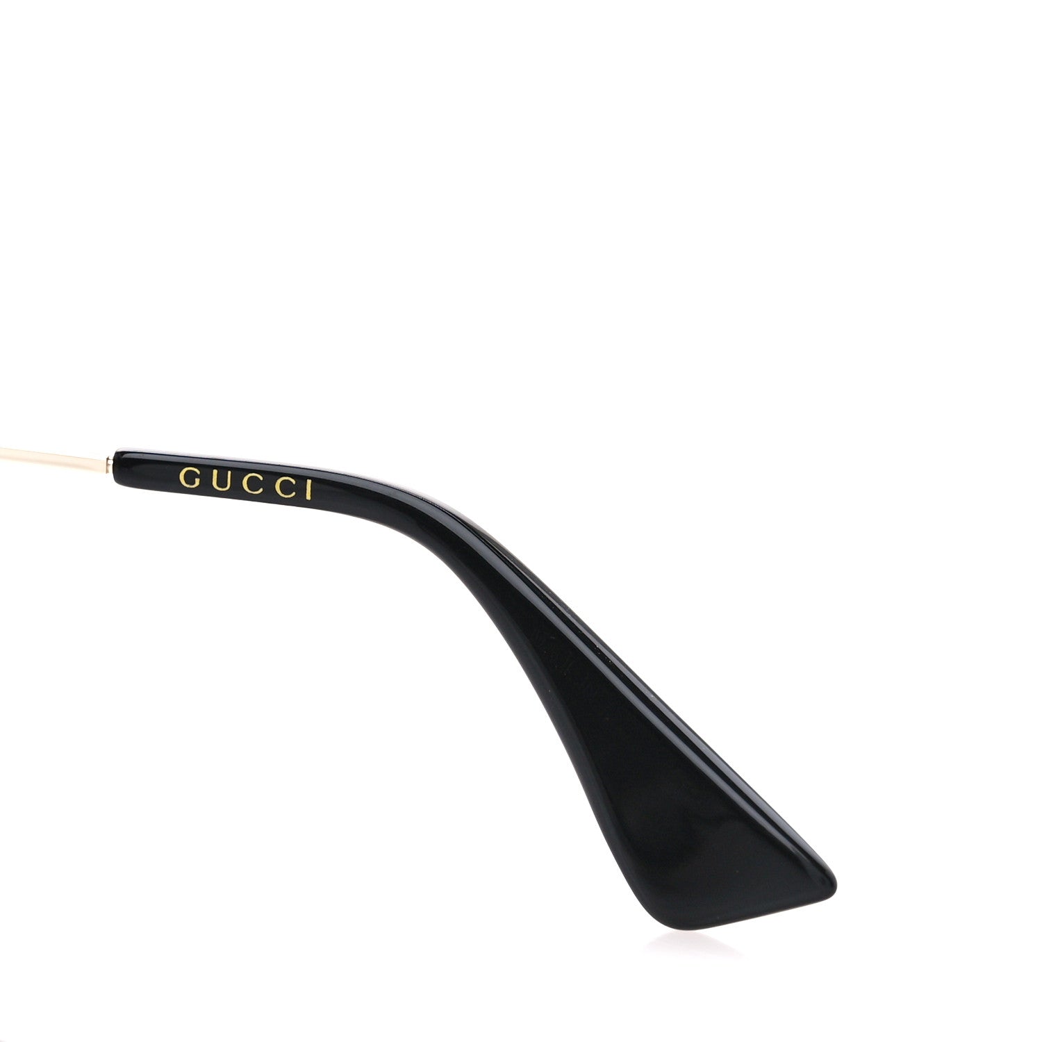 Gucci Metal Round Frame Sunglasses GG0061S Black 6 of 8