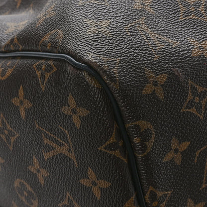 Louis Vuitton Monogram Macassar Keepall Bandouliere 55 10 of 11