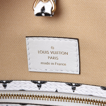 Louis Vuitton Monogram Giant Neverfull MM Kaki 7 of 10