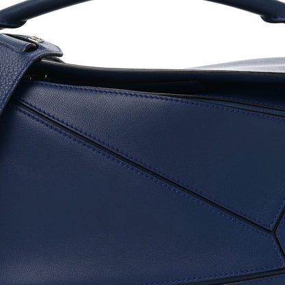 Loewe Calfskin Small Puzzle Bag Marine 8 of 10