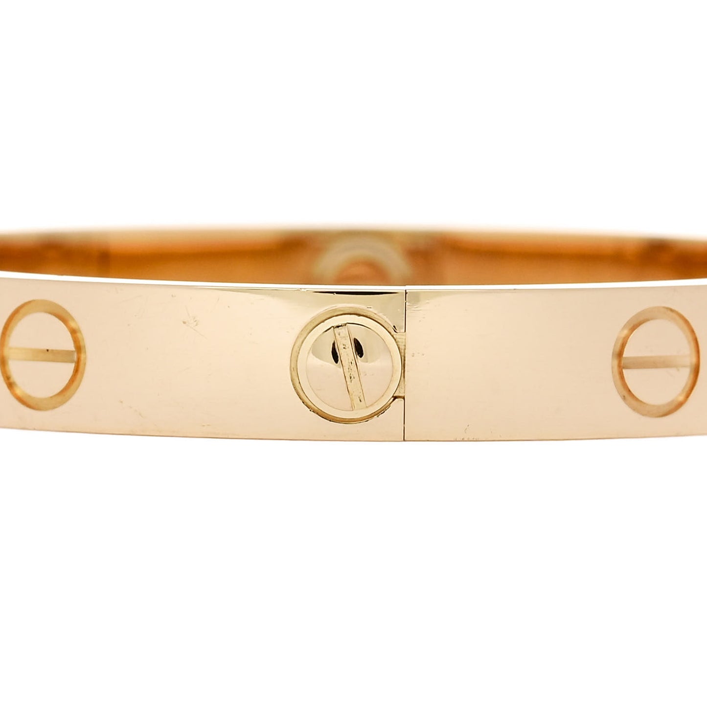 18K Yellow Gold LOVE Bracelet 15