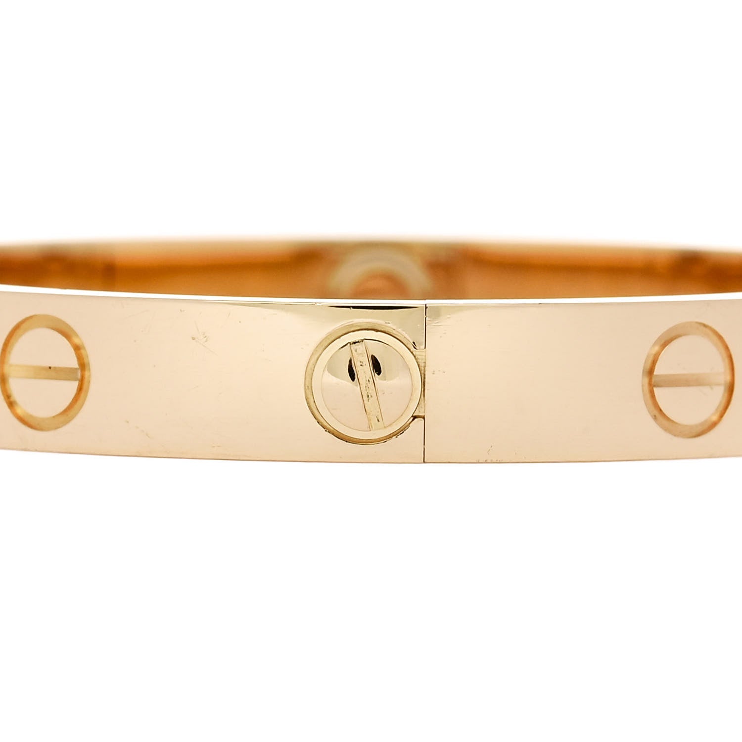 Cartier 18K Yellow Gold LOVE Bracelet 15 5 of 9