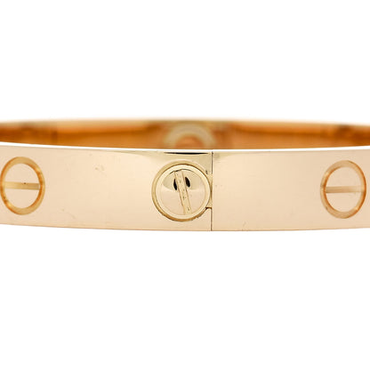 Cartier 18K Yellow Gold LOVE Bracelet 15 5 of 9